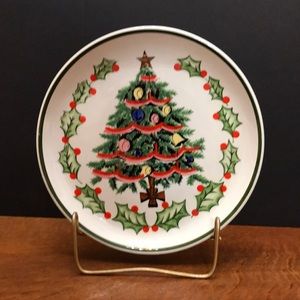Lefton Christmas Plate